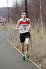 Luke Clarke (Gateshead) senior mens Elswick Road Relays.
